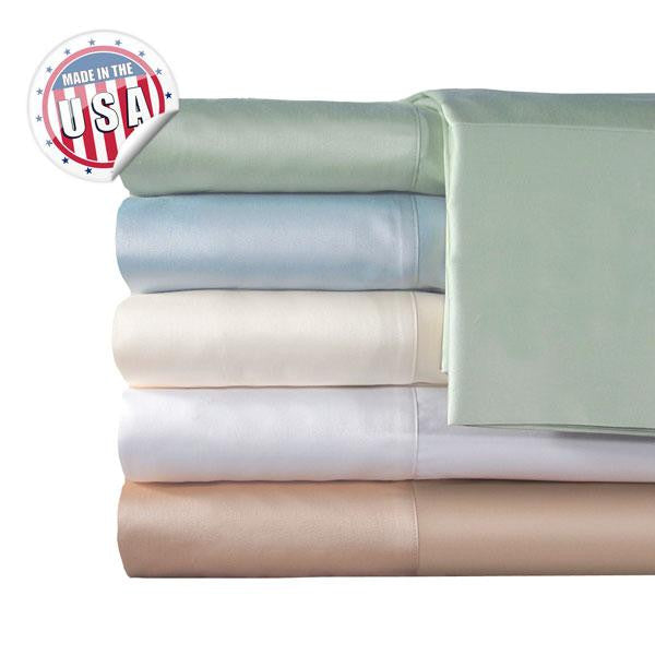 300TC SOLID PILLOWCASE PAIR - SAGE