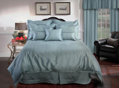 BRAXTON COMFORTER SET - MERLOT