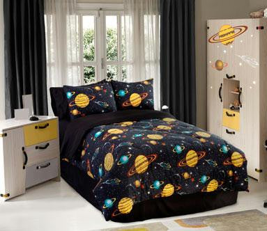 ROCKET STAR SHEET SET - BLACK