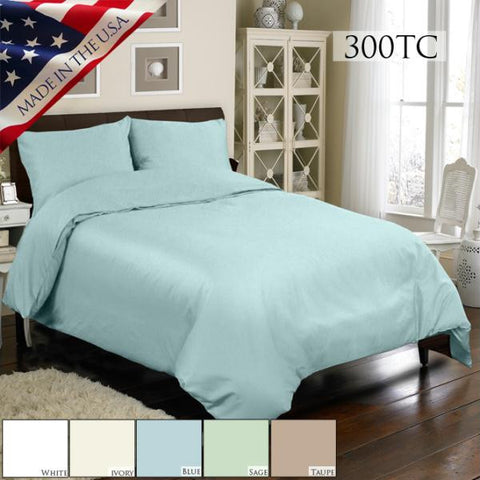 MINI DUVET SET 300TC DUVET SET - IVORY