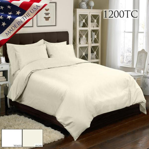 MINI DUVET SET 1200TC DUVET SET - IVORY