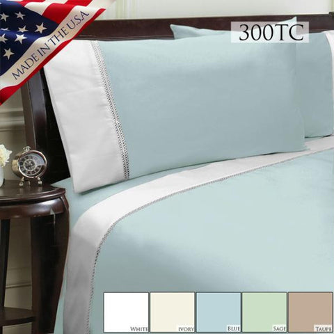 DUET 300TC SHEET SET - TAUPE