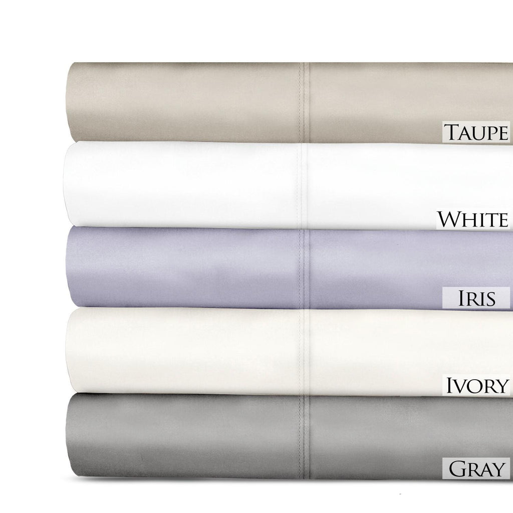 TENCEL 600TC PILLOWCASE PAIR - IVORY