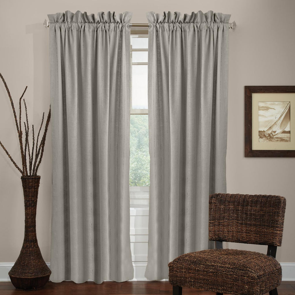 MADISON WINDOW TAILORED VALANCE - PEARL